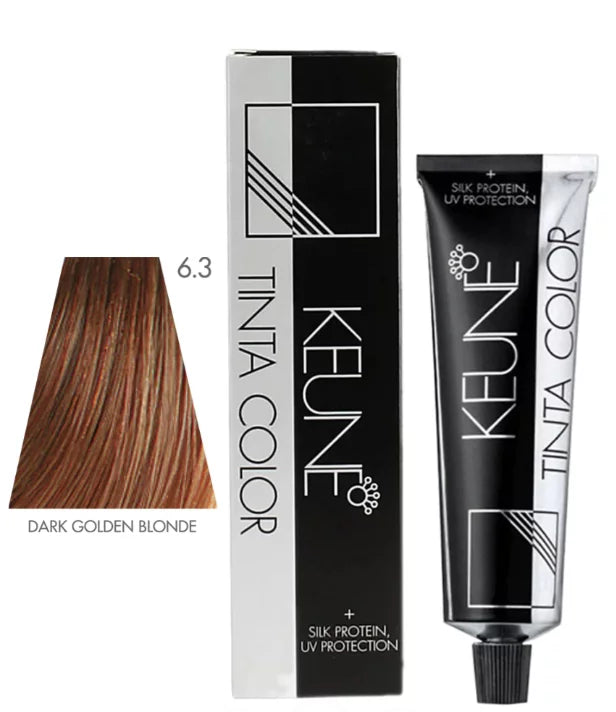 Keune Tinta Color No. 6.3 - Dark Golden Blonde - 60ml