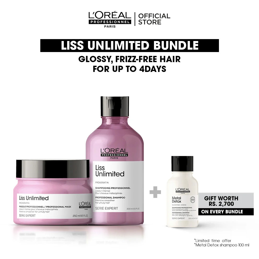 Loreal Professionnel Bundle Deal Liss Unlimited