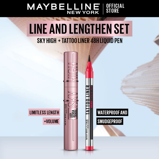 Maybelline New York Line and Lengthen set