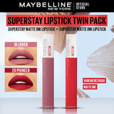 Maybelline New York Superstay Lipstick Twin Pack