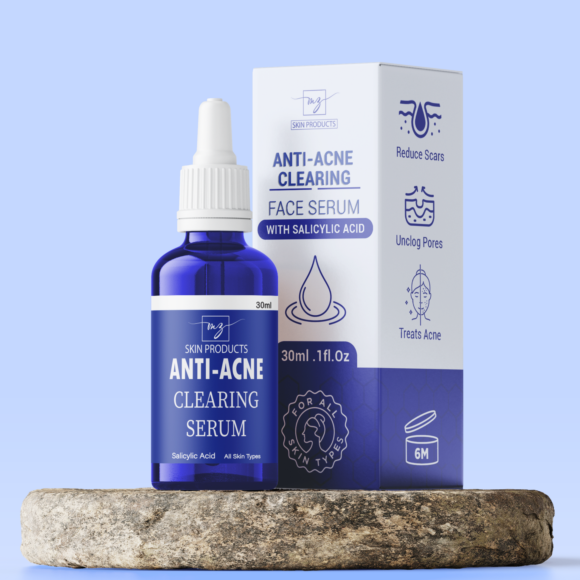 Mzskin Anti – Acne Clearing Serum 30ml