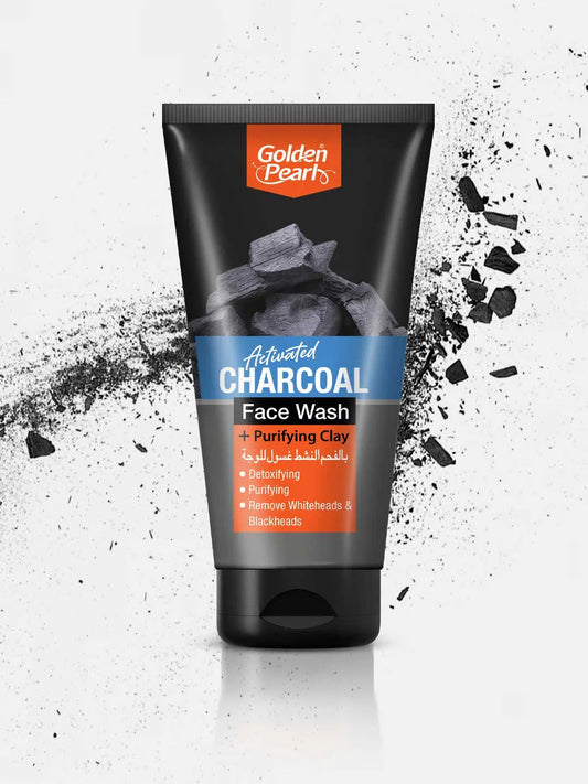 Golden Pearl Activated Charcoal Face Wash - 75ml