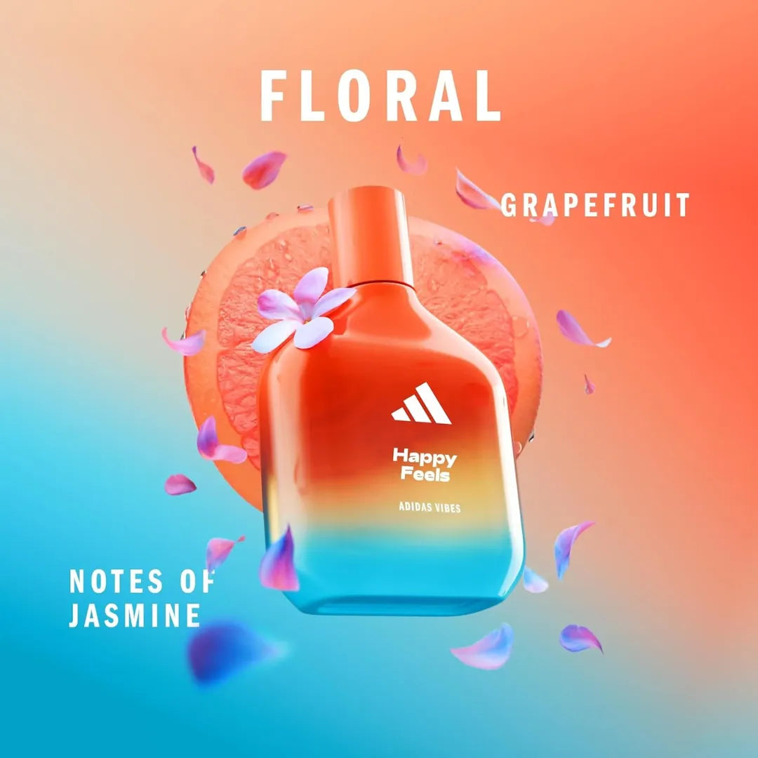 Adidas Vibes Happy Feels EDP - 100ml