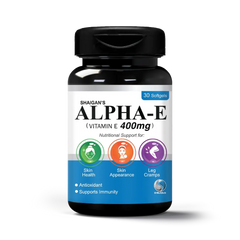 Alpha-E 400mg Softgel Capsules | Best Vitamin E Supplement