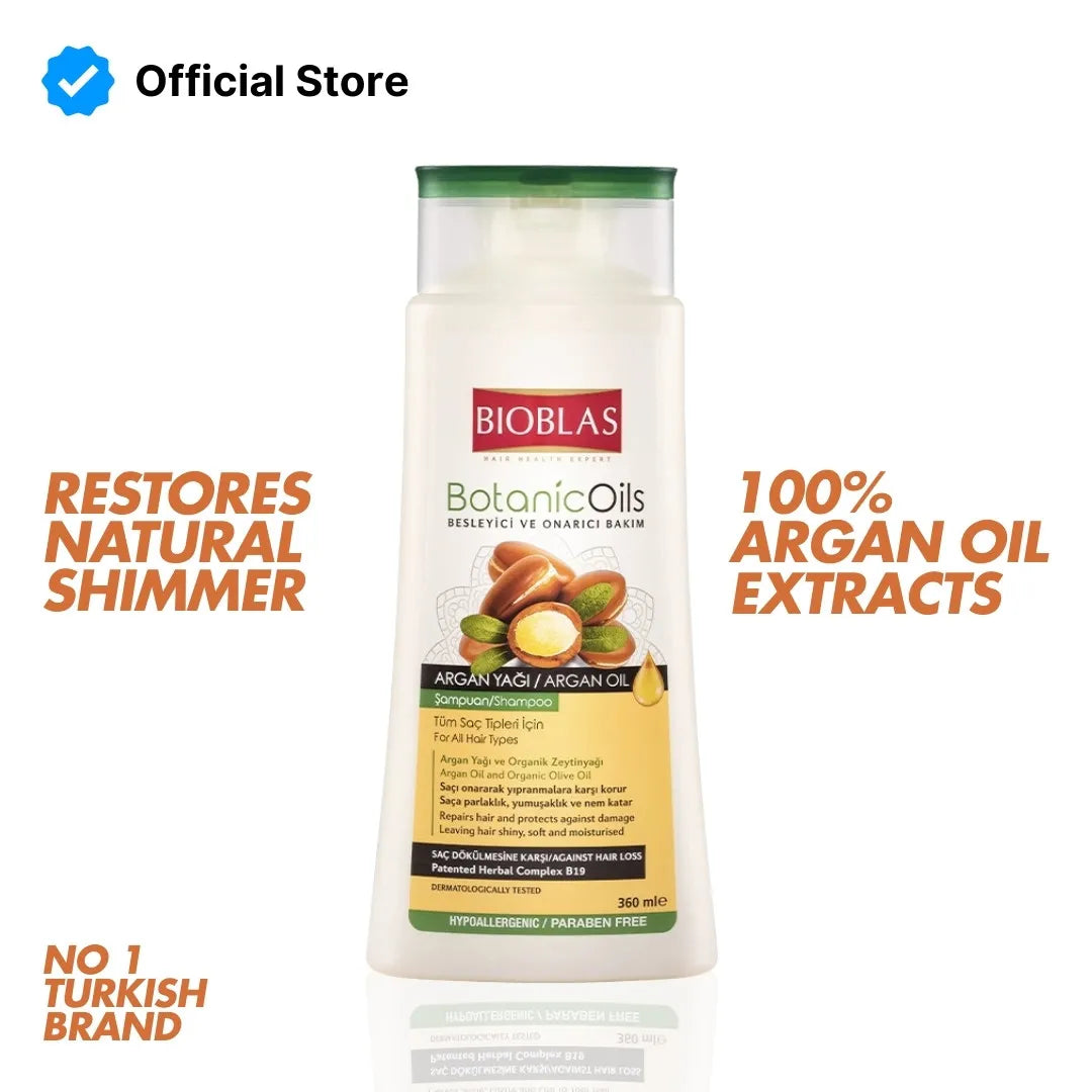 Bioblas Argan Oil Shampoo - 360ml