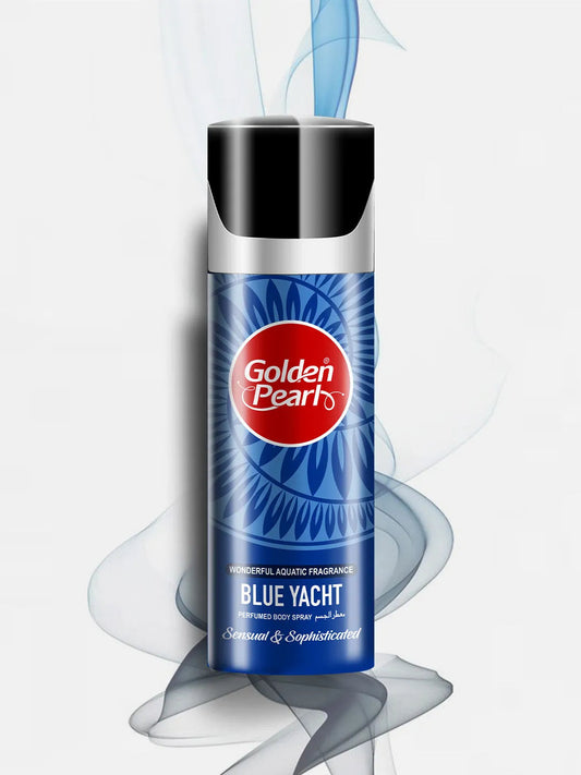 Golden Pearl Blue Yacht Body Spray