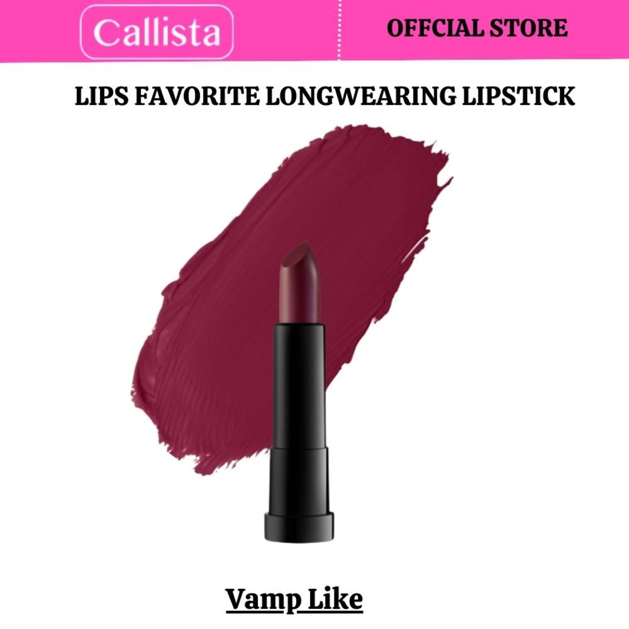 Callista Beauty Lips Favorite Longwearing Lipstick