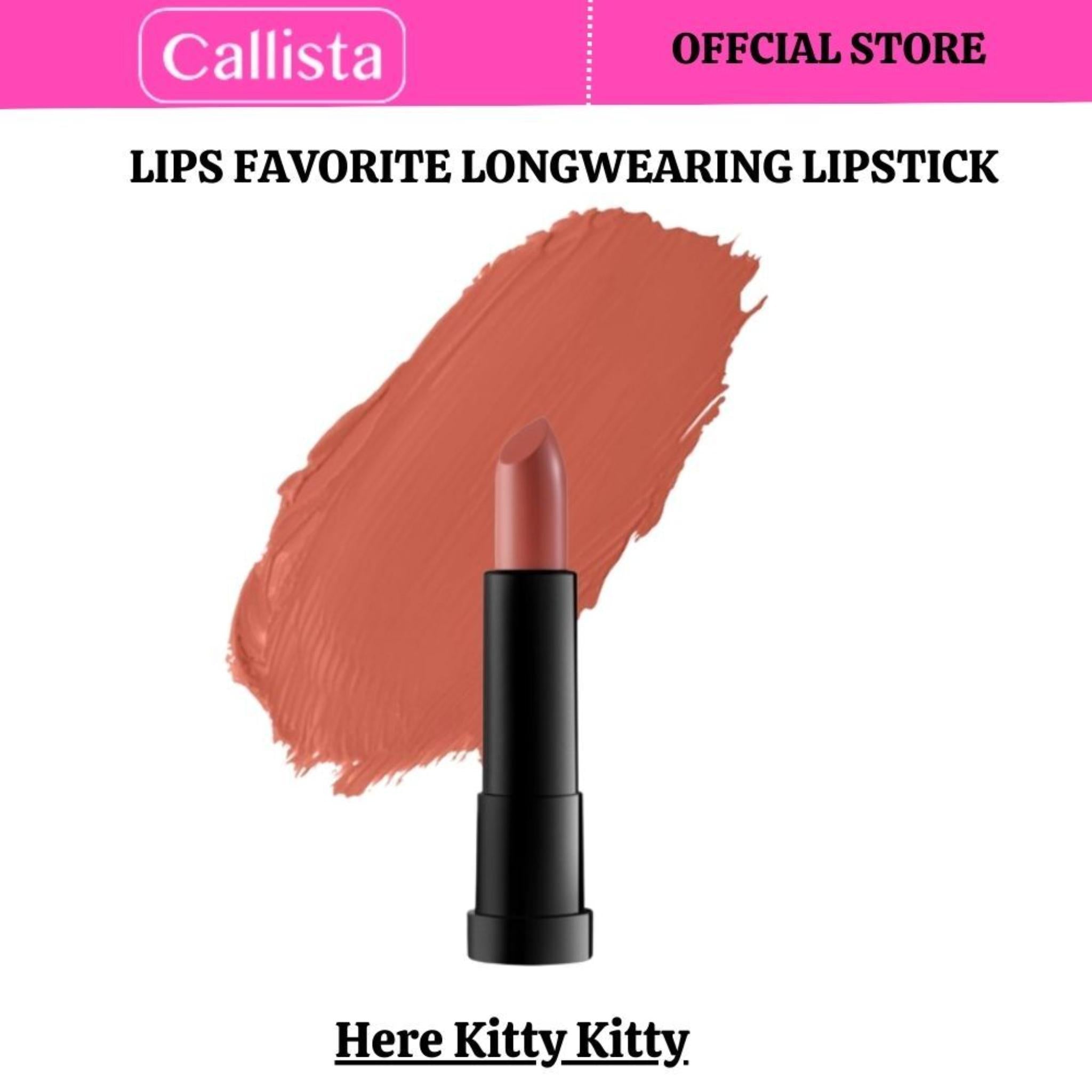 Callista Beauty Lips Favorite Longwearing Lipstick