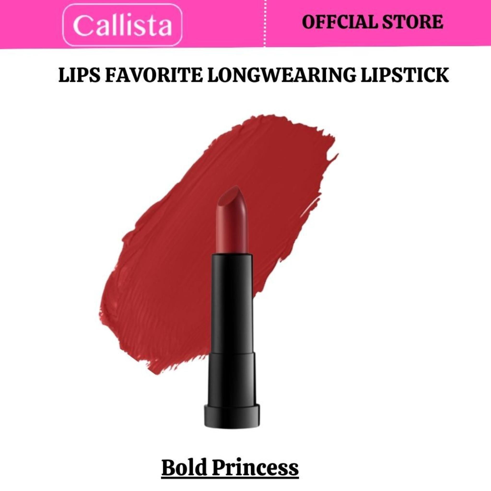 Callista Beauty Lips Favorite Longwearing Lipstick