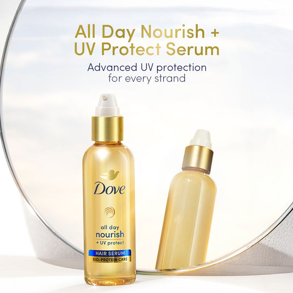 Dove All Day Nourish + UV Protect Hair Serum - 100ml