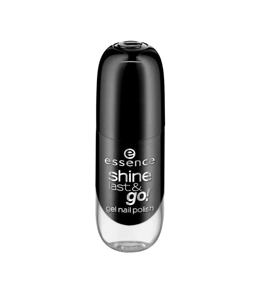 Essence Shine Last & Go Gel Nail Polish 46 - Black Is Back