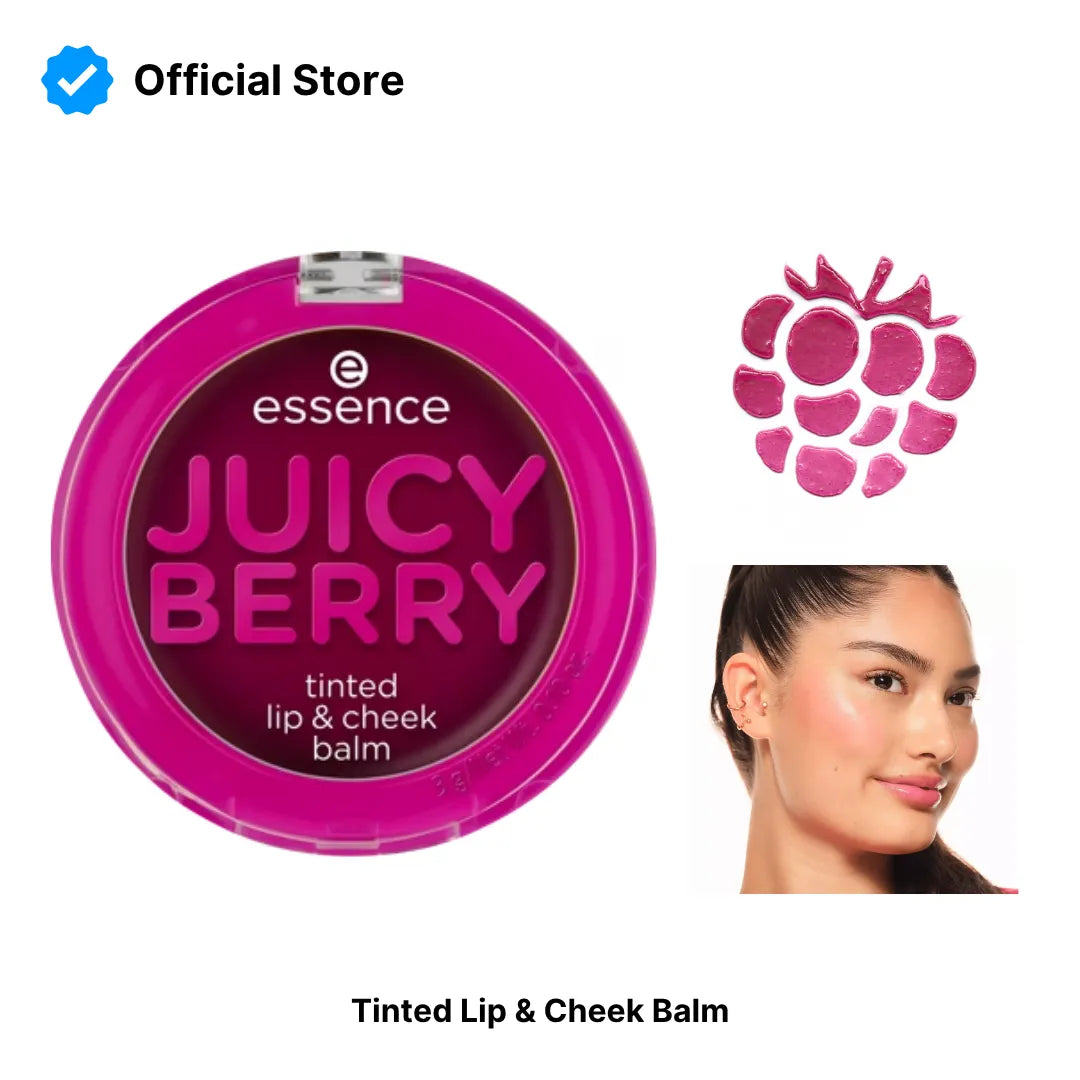 Essence Juicy Berry Tinted Lip & Cheek Balm