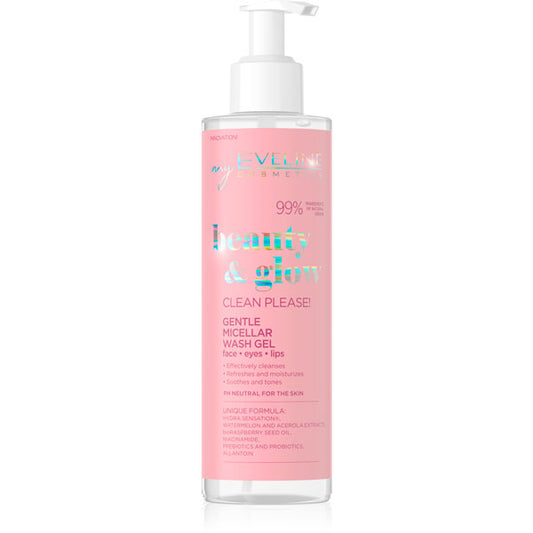 Eveline Beauty and Glow Gentle Micellar Wash Gel 200ml