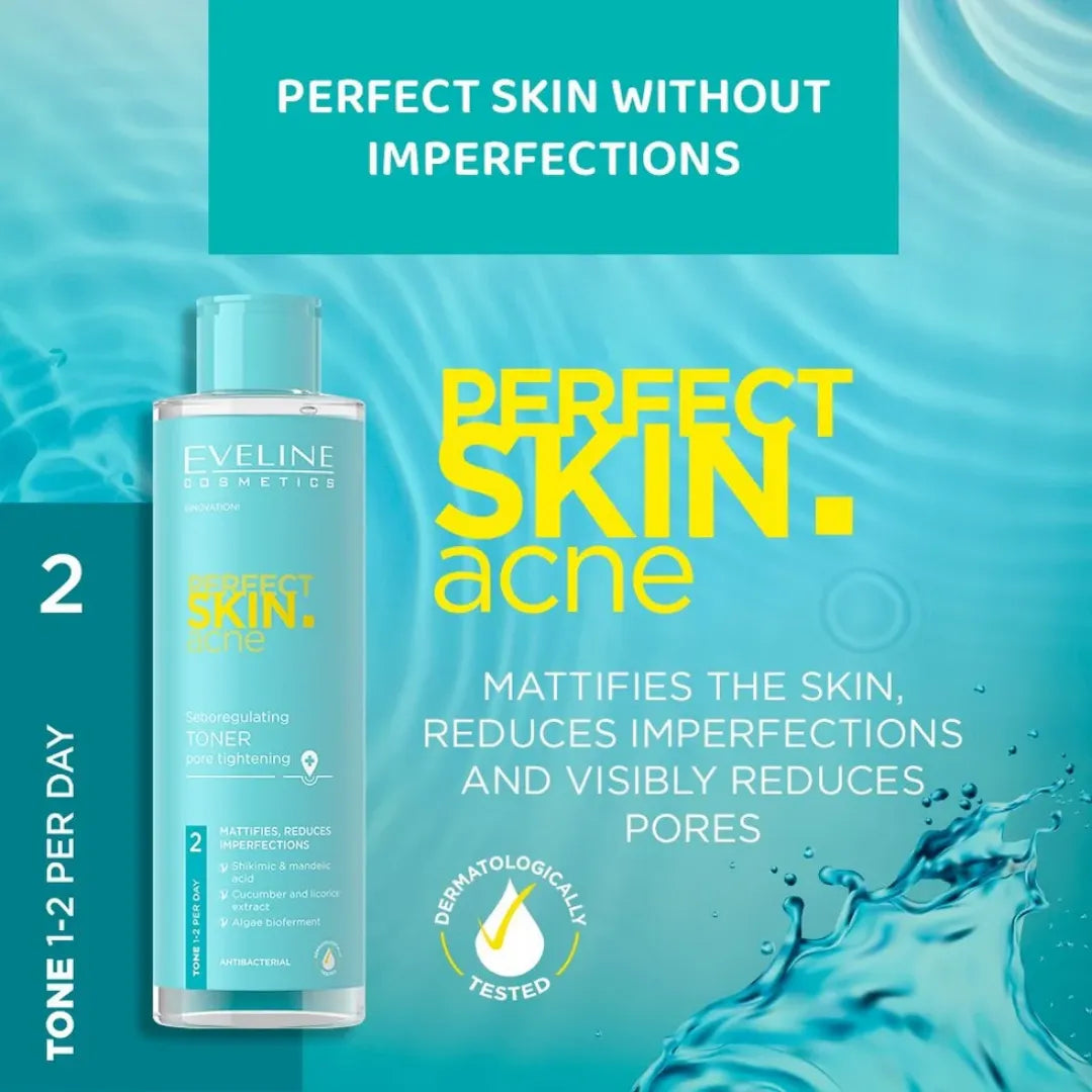 Eveline Perfect Skin Acne Seboregulating Toner