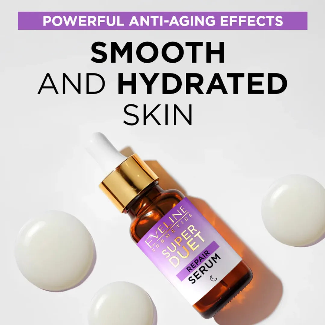 Eveline Super Duet 2% Retinol & Squalane Repair Serum - 18ml