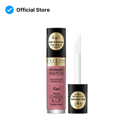 Eveline Wonder Match 4in1 Cheek & Lip Color Balm - 04