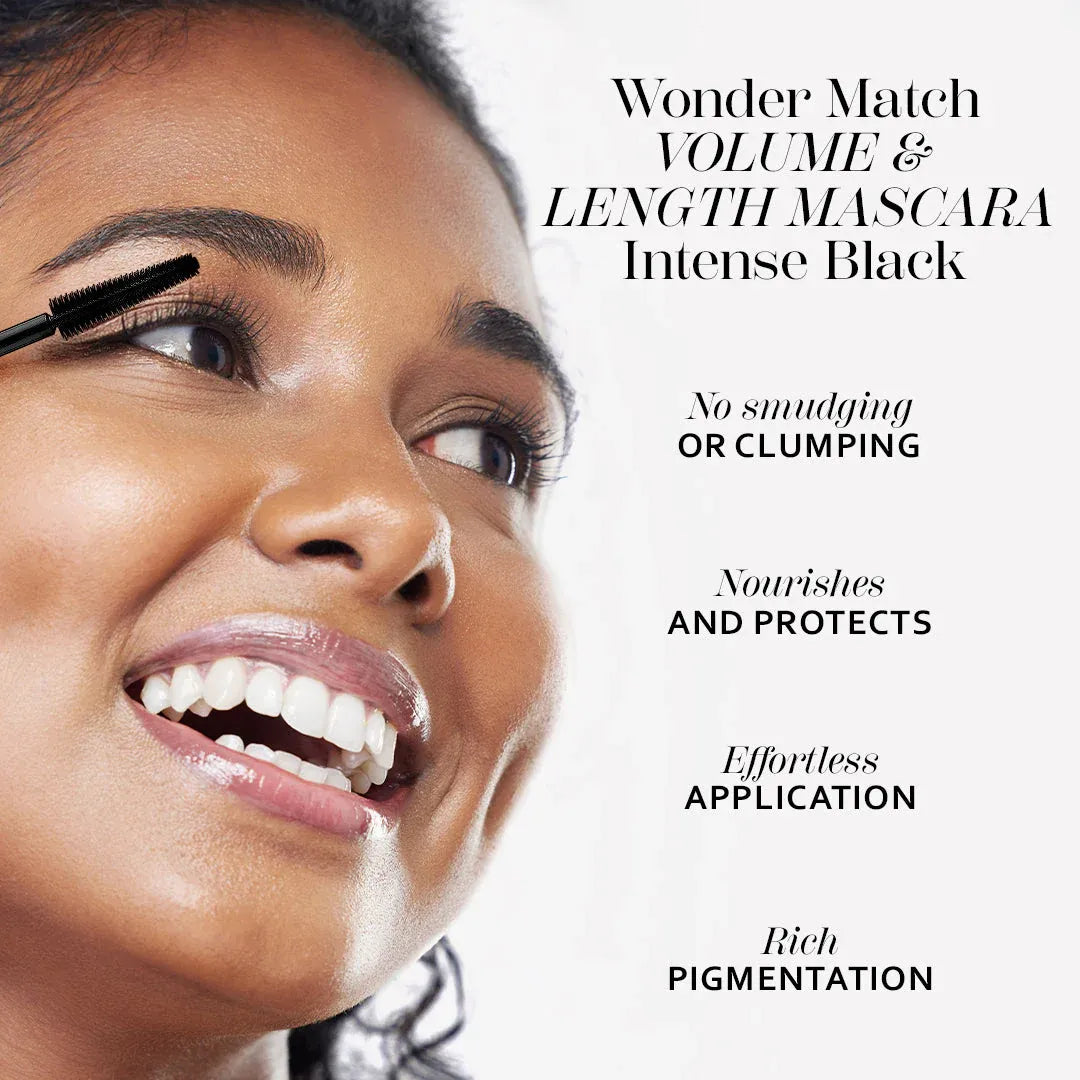 Eveline Wonder Match Volume & Length Mascara - Intense Black