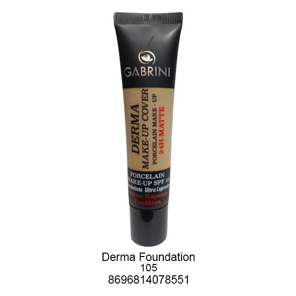 Gabrini Derma Makeup cover Foundation 105