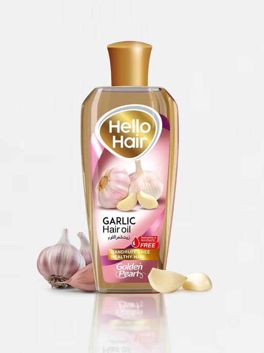 Golden Pearl Hello Hair Garlic Hair Oil - 200ml