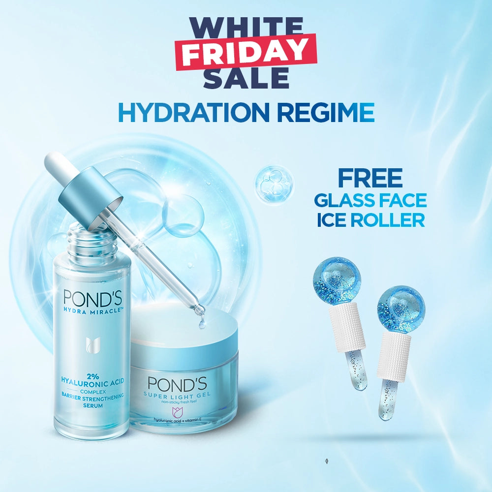 Bundle Hydration Regime and Get free Glass Face Ice Roller