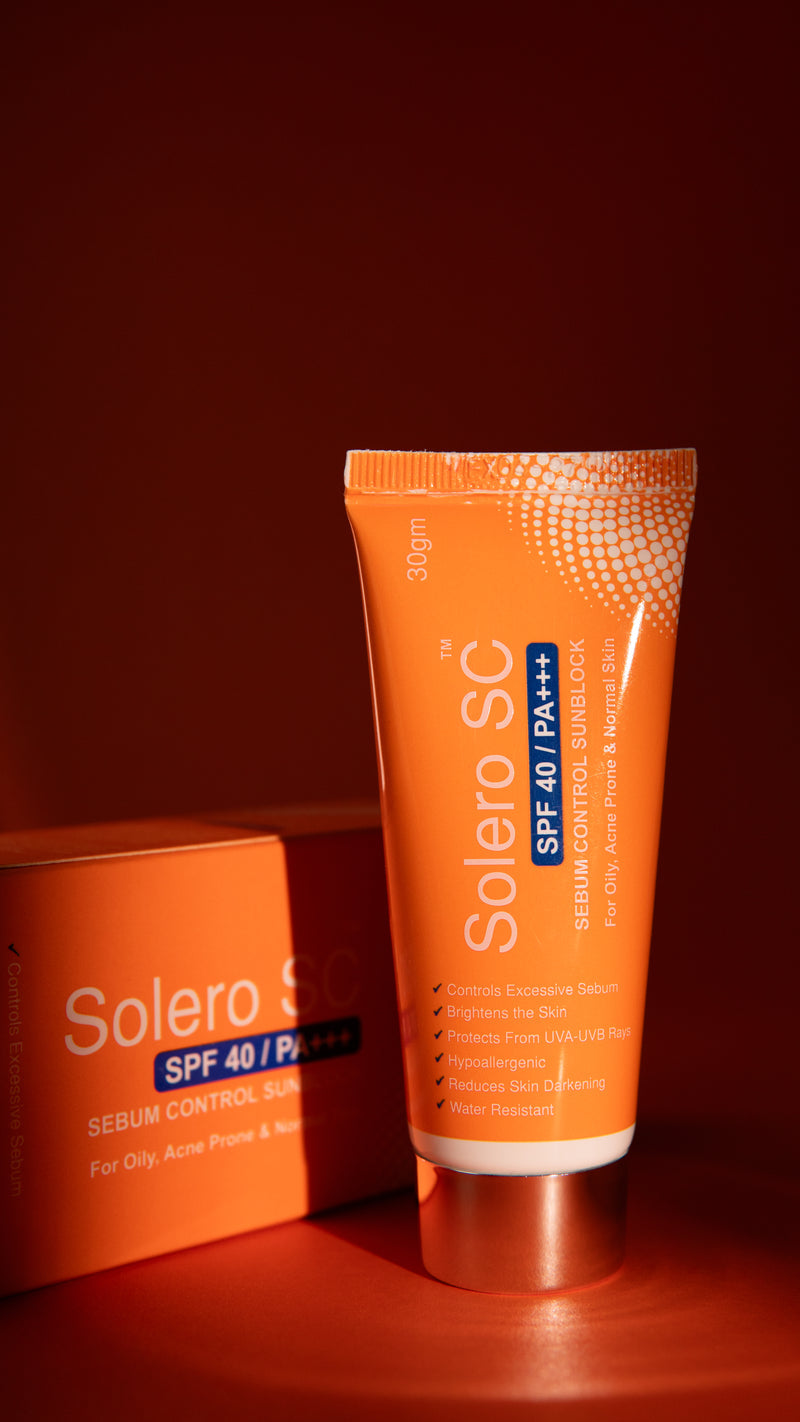 Solero Sunblock SPF 40 - Sebum Control