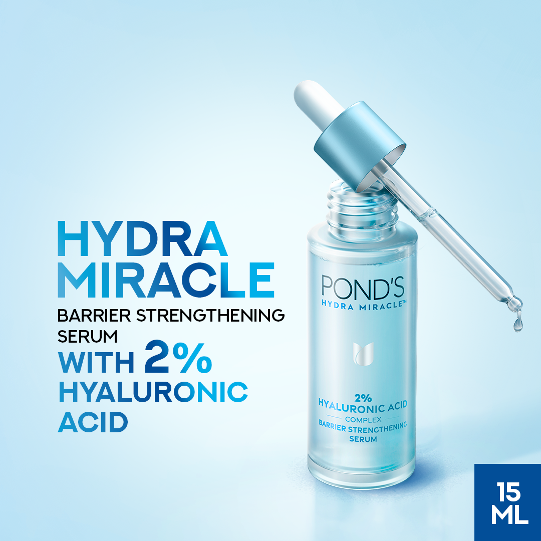 Ponds Hydra Miracle Hyaluronic Acid Complex 2% Serum - 15ml