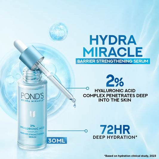 Ponds Hydra Miracle Hyaluronic Acid Complex 2% Serum - 30ml