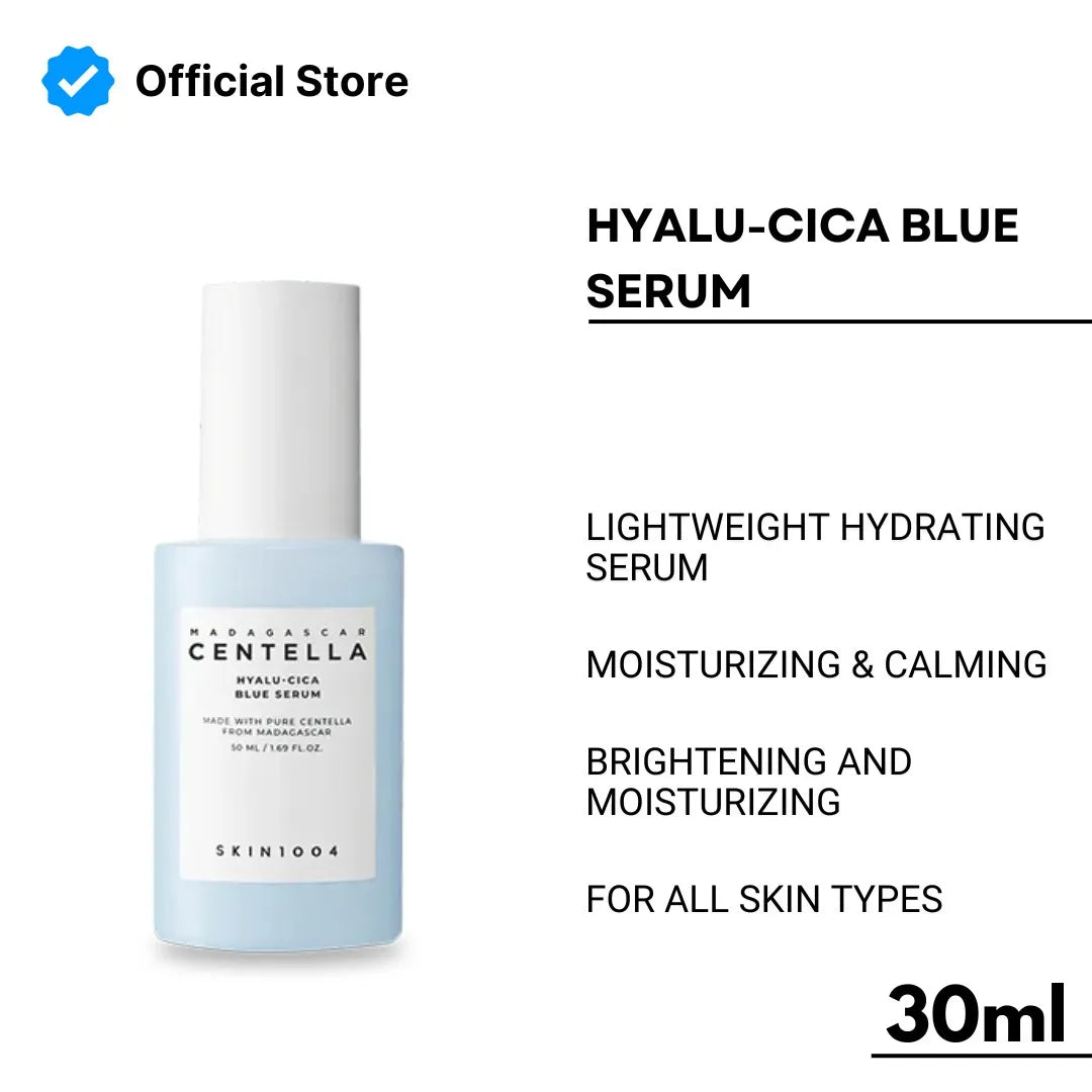 Skin1004 Madagascar Centella Hyalu-Cica Blue Serum - 30ml