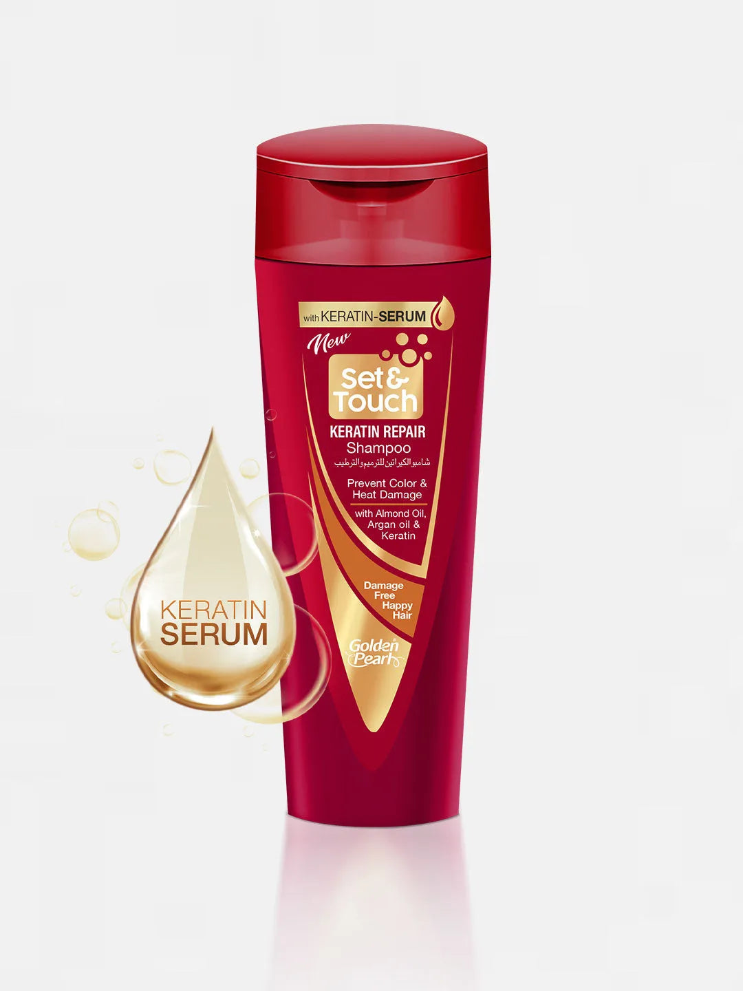 Golden Pearl Set and Touch - Keratin Repair Shampoo - 180ml