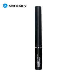 LAMEL Liquid Long-Lasting Eyeliner With Hard Brush 402 Graphite Black