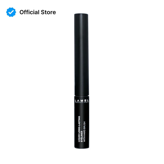 LAMEL Liquid Long-Lasting Eyeliner With Hard Brush 402 Graphite Black