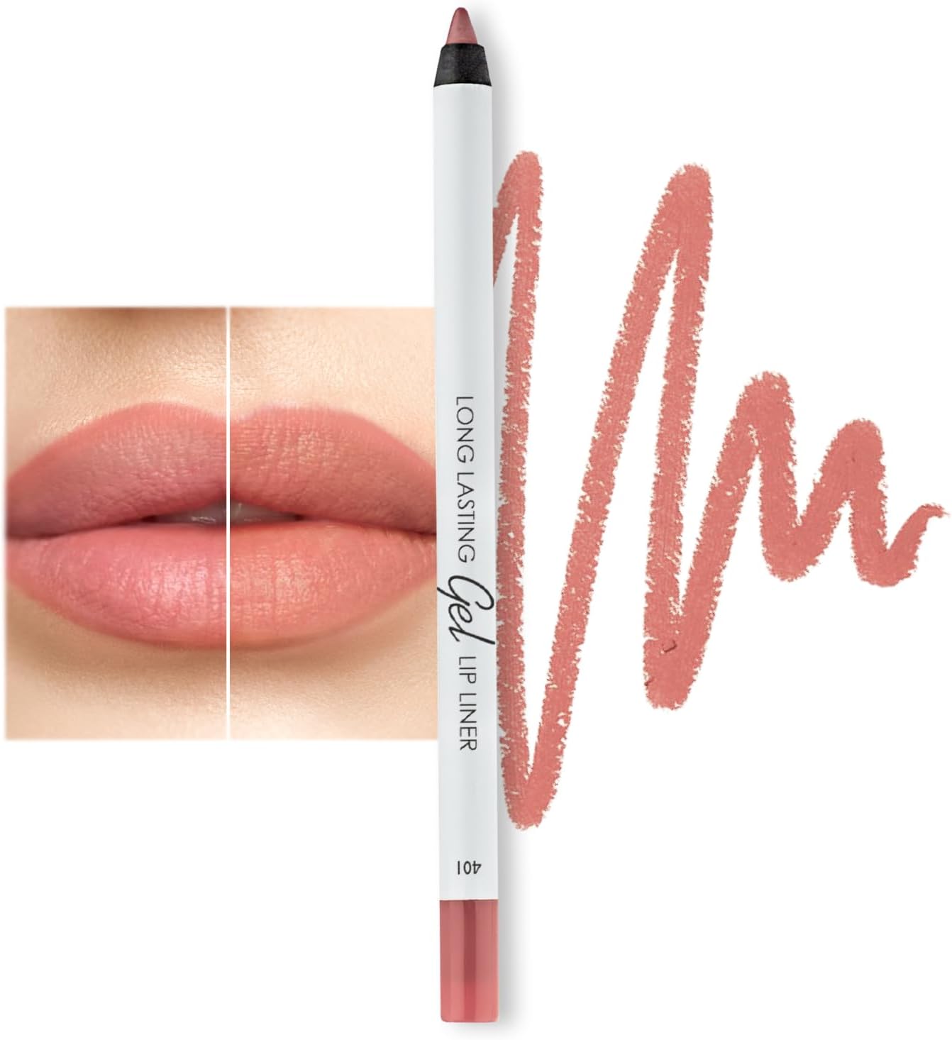 LAMEL Long lasting Gel Lip Liner 401 Nude