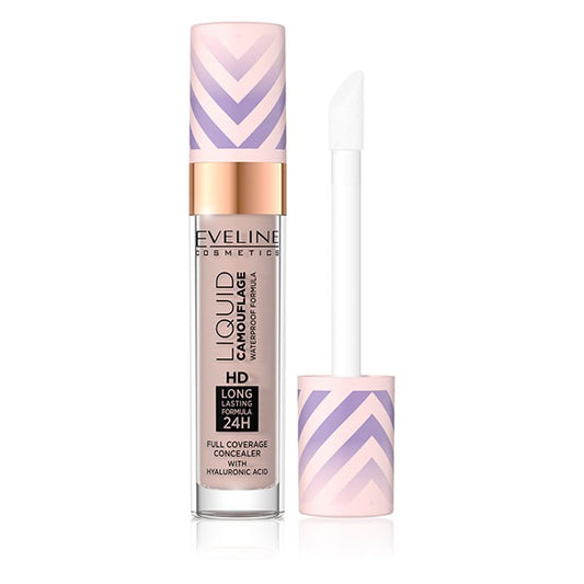 Eveline Liquid Camouflage Concealer Waterproof 04 Light Almond