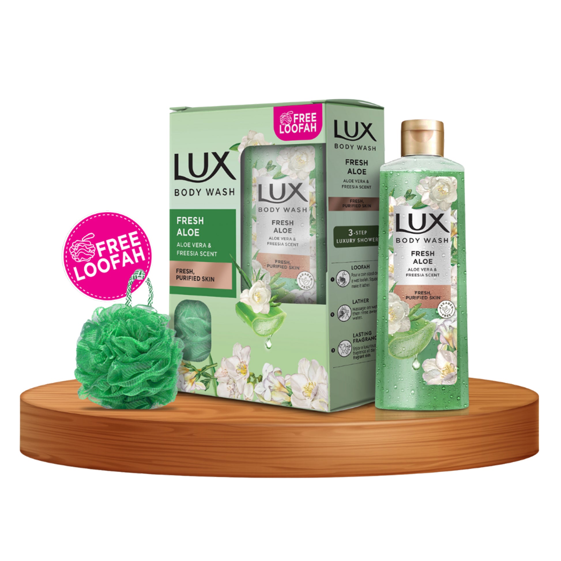 Lux - Body Wash Aloe Box 250Ml