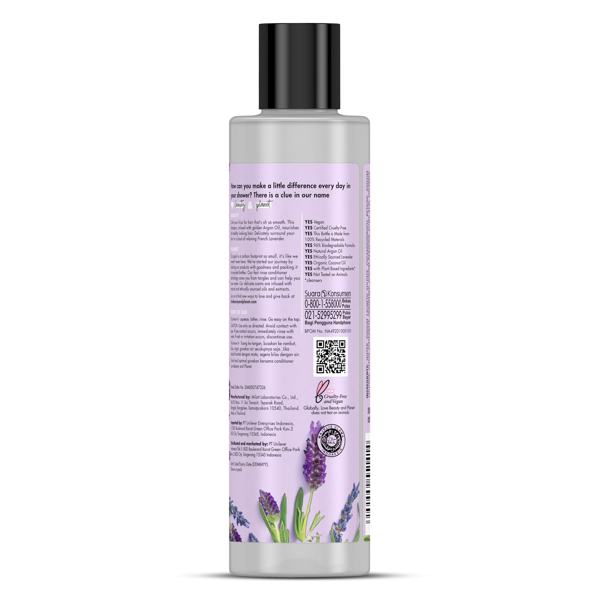 Love Beauty and Planet - Smooth & Serene Shampoo 200ml