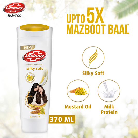 Lifebuoy Soft & Silky Shampoo - 370ml