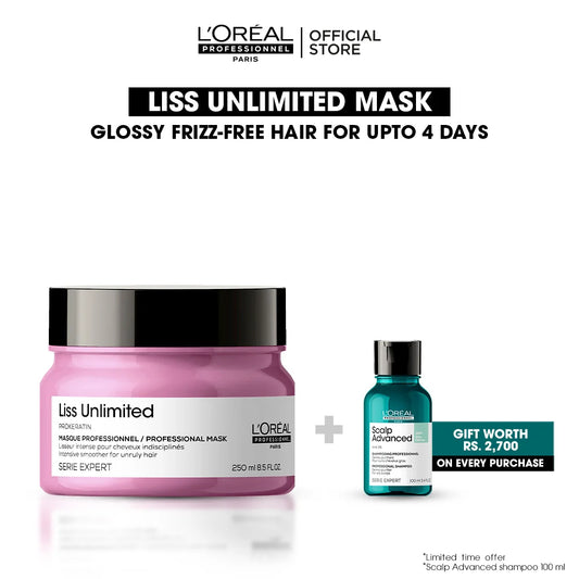 Loreal Professionnel Serie Expert Liss Unlimited Mask Bundle Deal