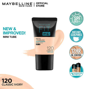 Maybelline New York Fit Me Matte & Poreless Foundation - 18ml