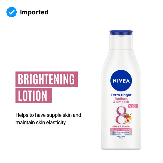 Nivea Extra Bright Radiant & Smooth Super Food Lotion - 100ml