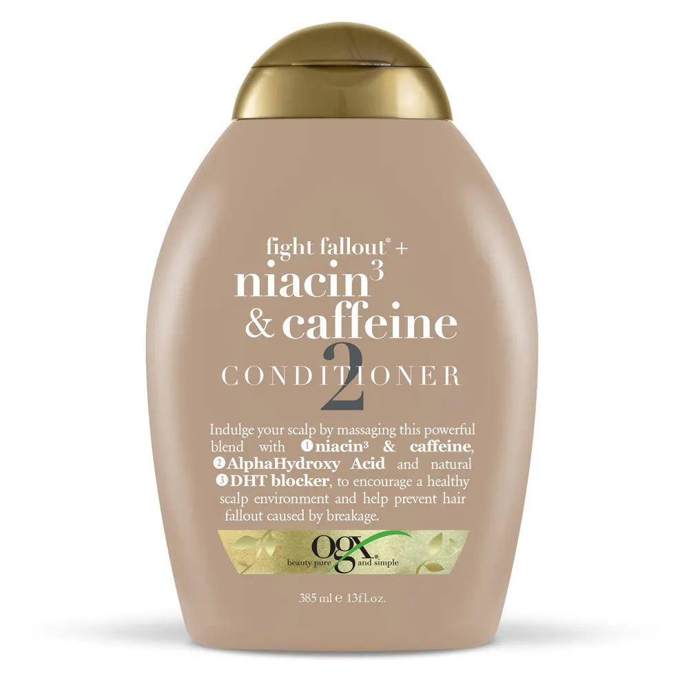 OGX Fight Fallout Niacin & Caffeine Conditioner - 385ml