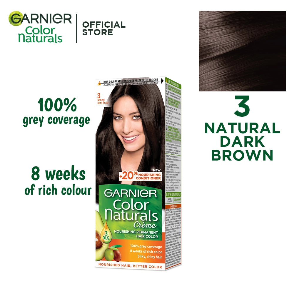 Garnier Color Naturals - 3 Dark Brown