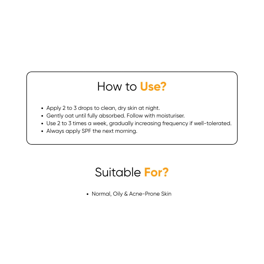 Oneskin Peel Perfect AHA 15% + BHA 2%, Turmeric Extract - 30ml