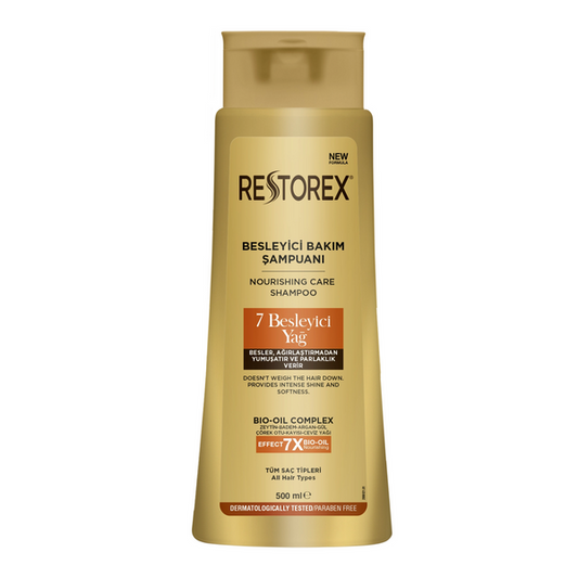 Restorex All Hair Types Nourishing Care Shampoo 500ml