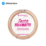 Rimmel Insta Fix & Matte Powder - Transparent