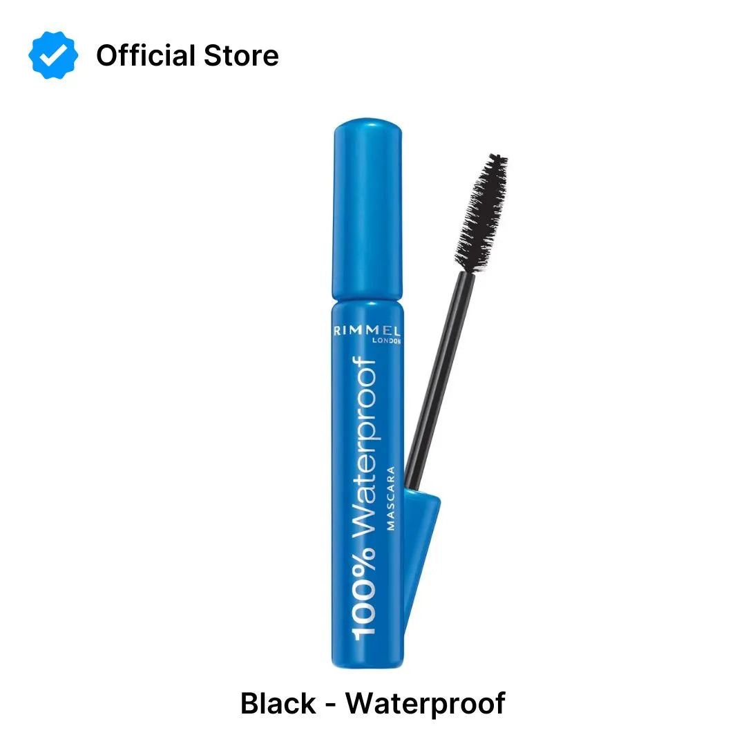 Rimmel London Waterproof Mascara - 01 Black