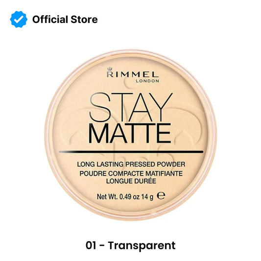 Rimmel Stay Matte Pressed Powder - 1 Transparent