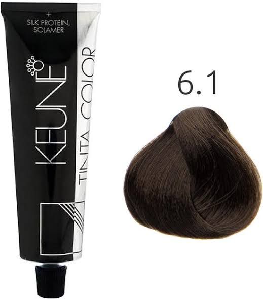 Keune Tinta Color No. 6.1 - Dark Ash Blonde - 60ml