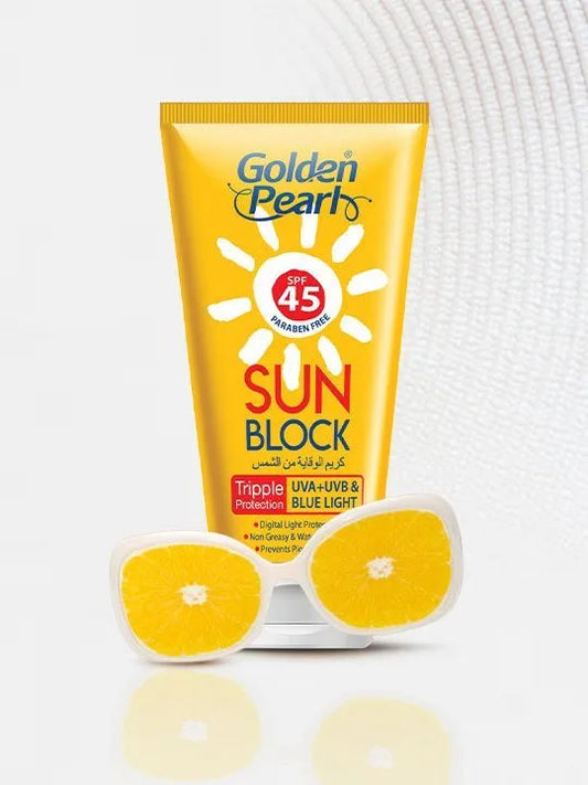 Golden Pearl Sun Block SPF 45 - 60ml