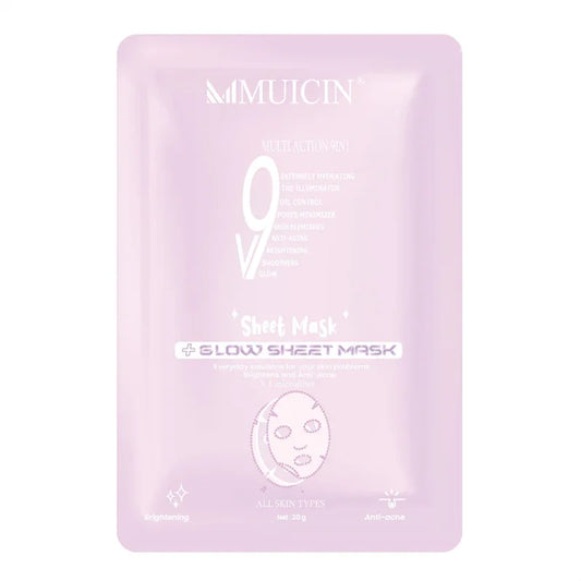 Muicin V9 Facial Glow Hydrating Sheet Mask