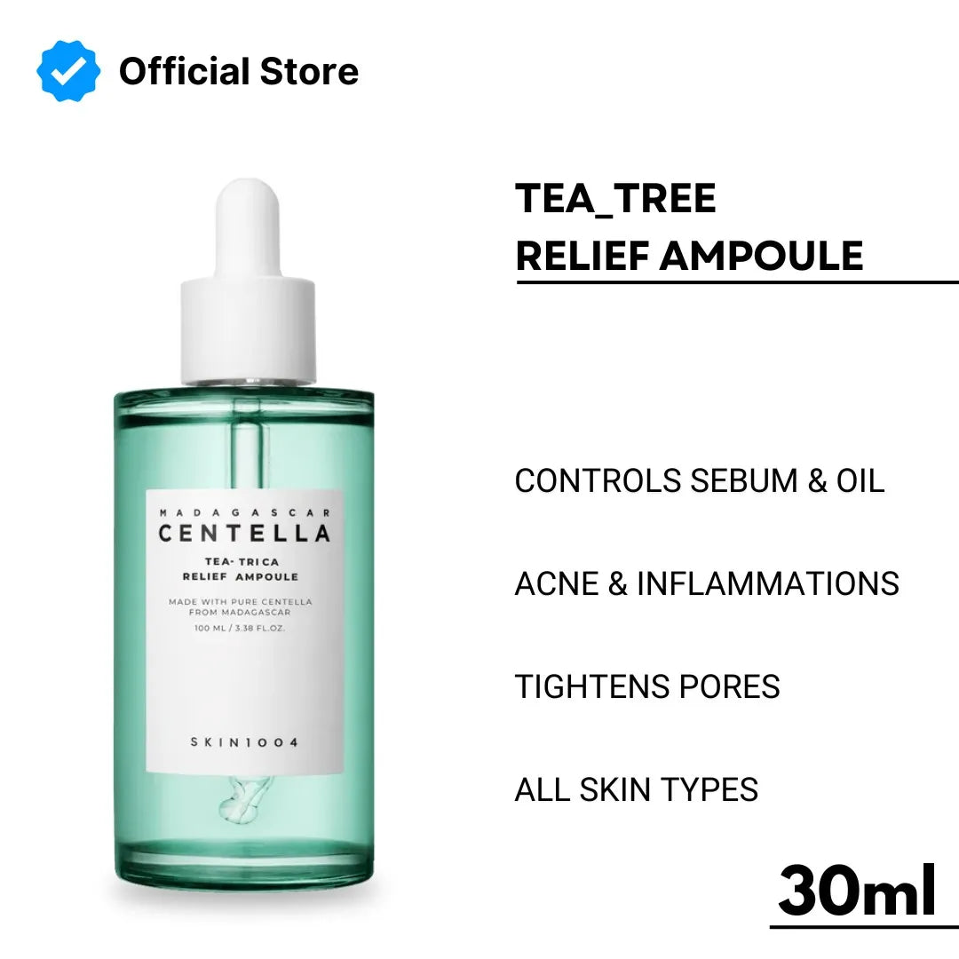 Skin1004 Madagascar Centella Tea-Trica Relief Ampoule - 30ml